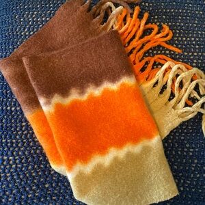 Blanket Scarf with Fringe